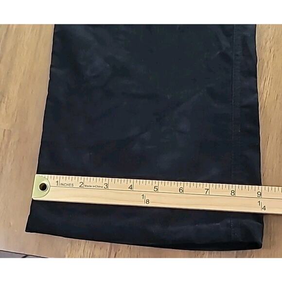 Chico’s Black Velvet Pants Women’s Sz 1.5 (M/L) Bootcut High Rise Regular EUC - Picture 5 of 6